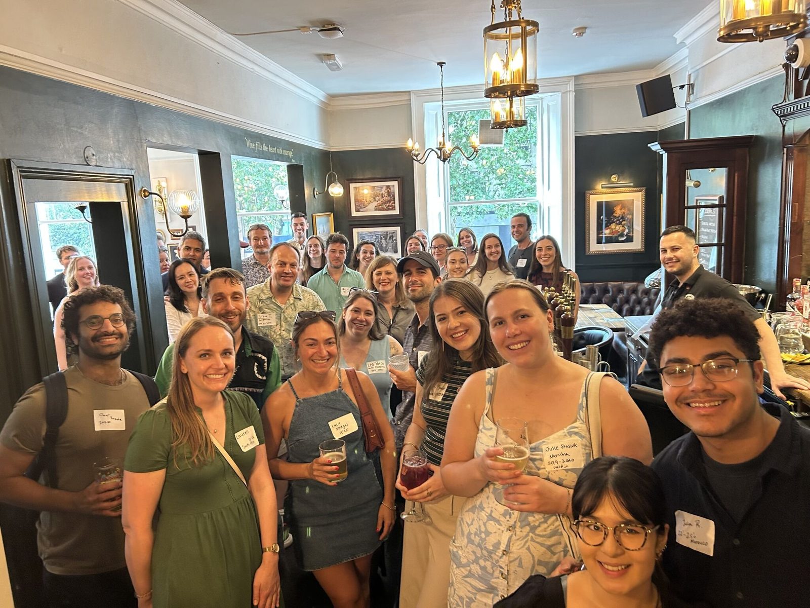 RPCVs in London at our kick-off meet-up, August 2026